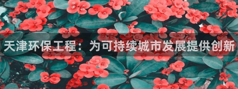彩名堂官网谁有：天津环保工程：为可持