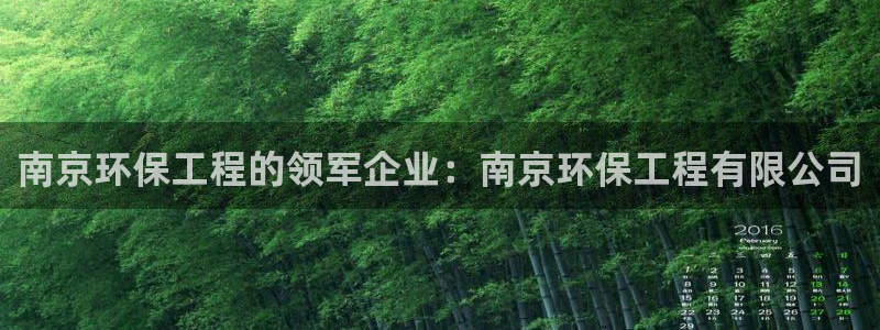 彩名堂.netnet：南京环保工程的