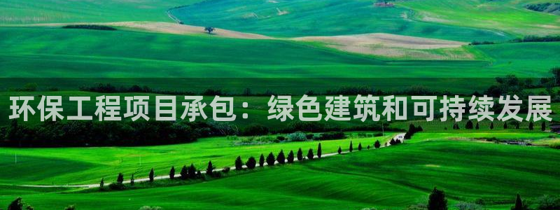 彩名堂怎么用不输：环保工程项目承包：