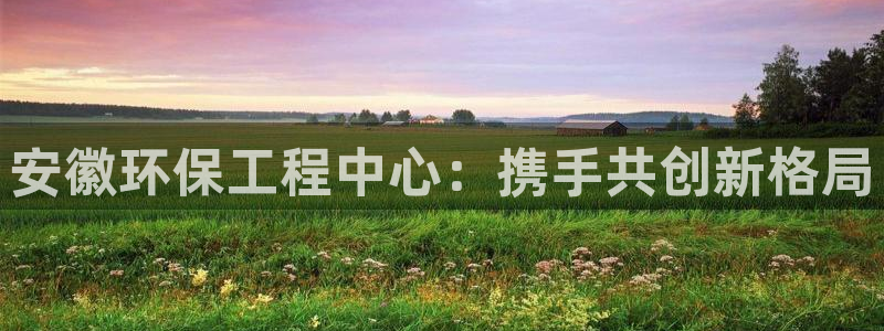 彩名堂是什么：安徽环保工程中心：携手